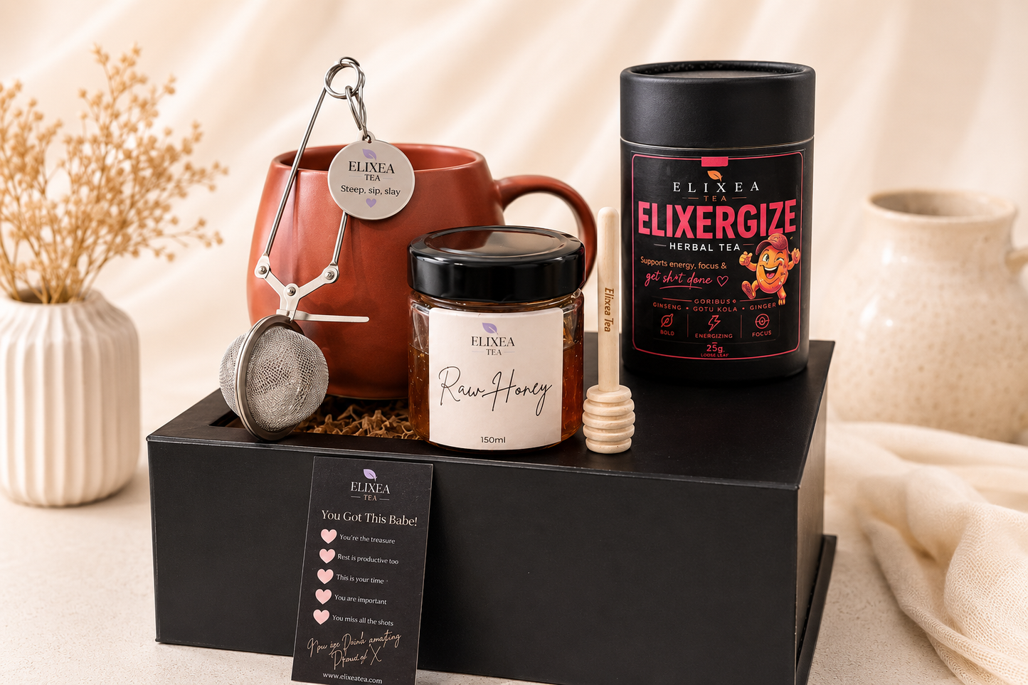 Elixergize. Luxury gift pack