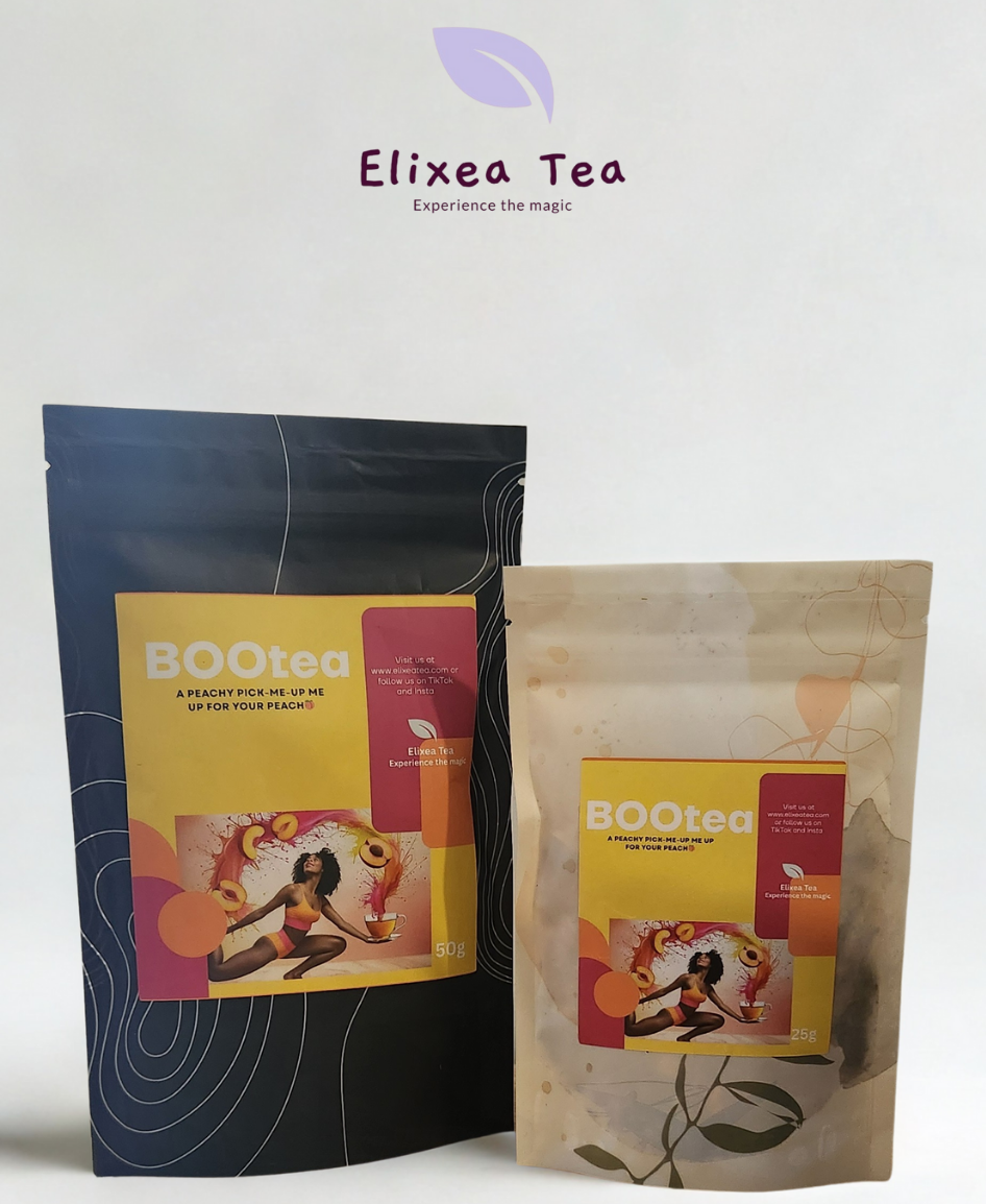 BOOTEA. Ultra Hydration Peach•Apple•Pink rose petals•Black tea