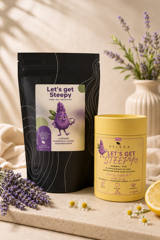 LETS GET STEEPY. Sleepy Tea. Chamomile• Lavender•Passionflower